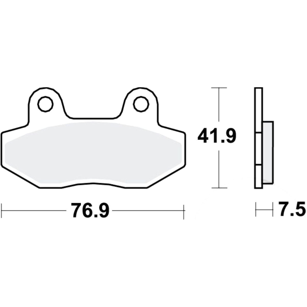 Bremsbeläge bremssteine bremsklotz lc trw mcb822lc Bremsbeläge bremssteine bremsklotz lc trw mcb822lc von TRW