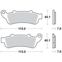 Bremsbelagsatz LUCAS TRW MCB692 von Trw