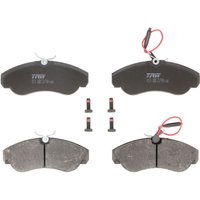 Bremsbelagsatz TRW GDB1106, Vorne von Trw