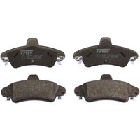 Bremsbelagsatz TRW GDB1580, Hinten von Trw