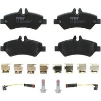 Bremsbelagsatz TRW GDB1697, Hinten von Trw