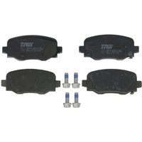 Bremsbelagsatz TRW GDB2116, Hinten von Trw