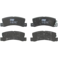 Bremsbelagsatz TRW GDB3164, Hinten von Trw