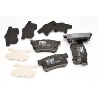 Bremsbelagsatz TRW GDB3447, Hinten von Trw