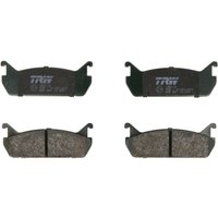 Bremsbelagsatz TRW GDB887, Hinten von Trw