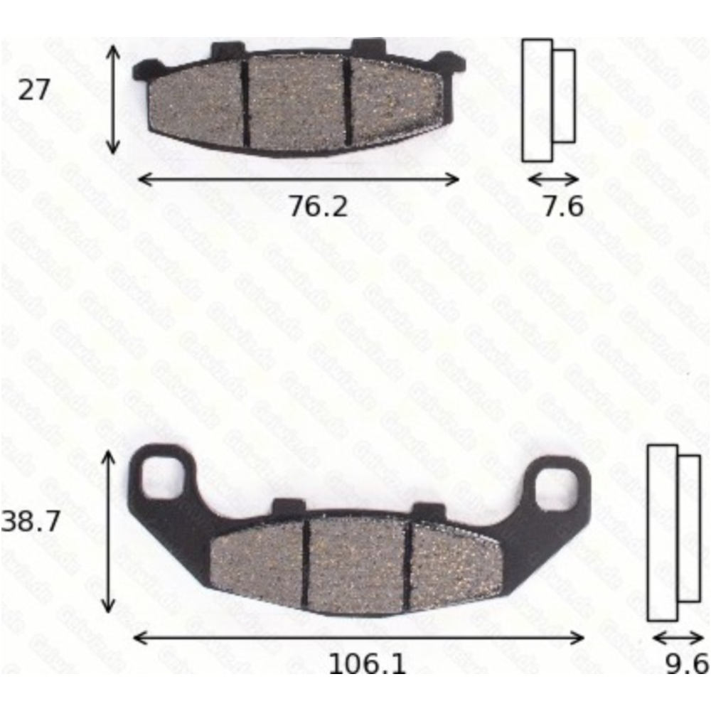 Bremsklötze scheibenbremsbeläge mcb 586 sv mit abe Bremsklötze scheibenbremsbeläge mcb 586 sv mit abe von TRW