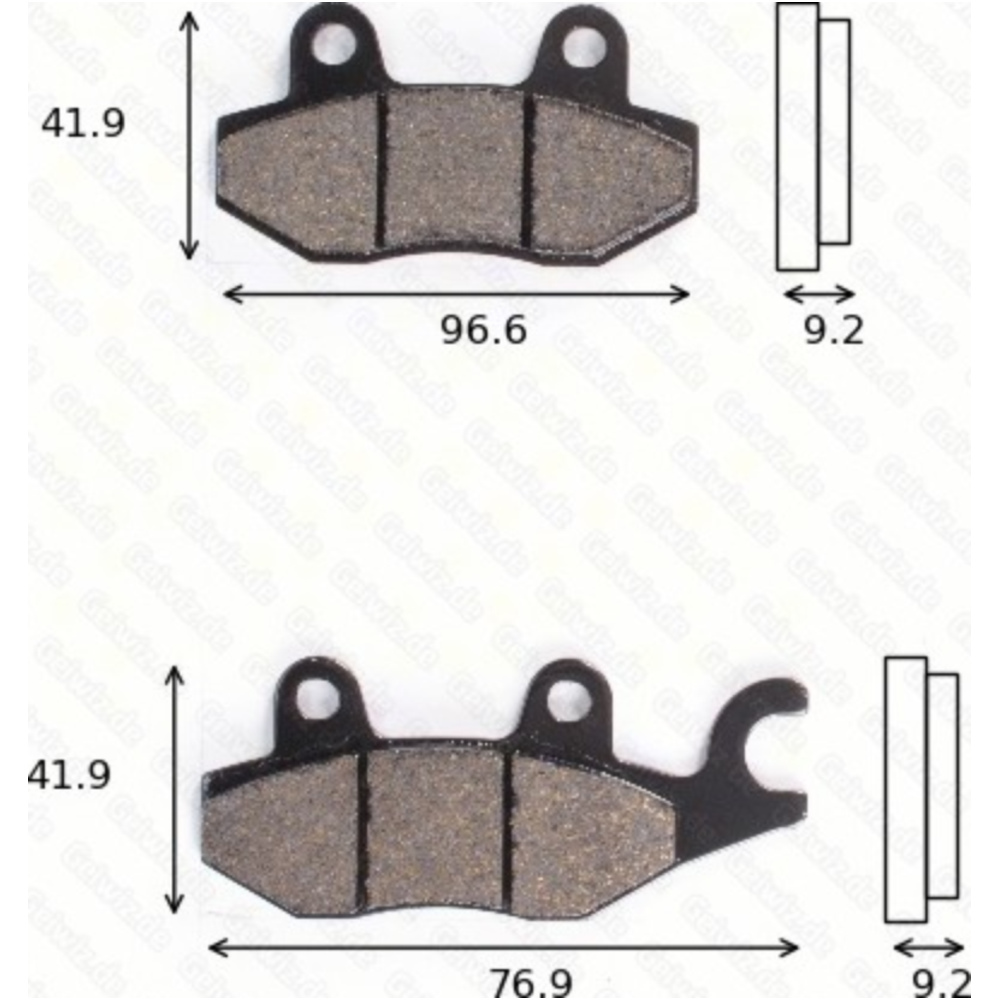 Bremsklötze scheibenbremsbeläge mcb 663 ec mit abe Bremsklötze scheibenbremsbeläge mcb 663 ec mit abe von TRW