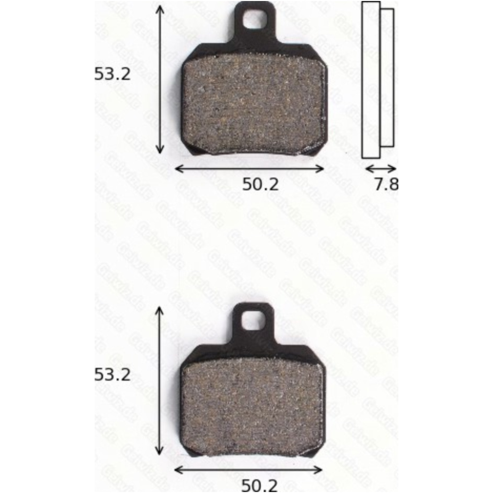 Bremsklötze scheibenbremsbeläge mcb 700 srm mit abe Bremsklötze scheibenbremsbeläge mcb 700 srm mit abe von TRW
