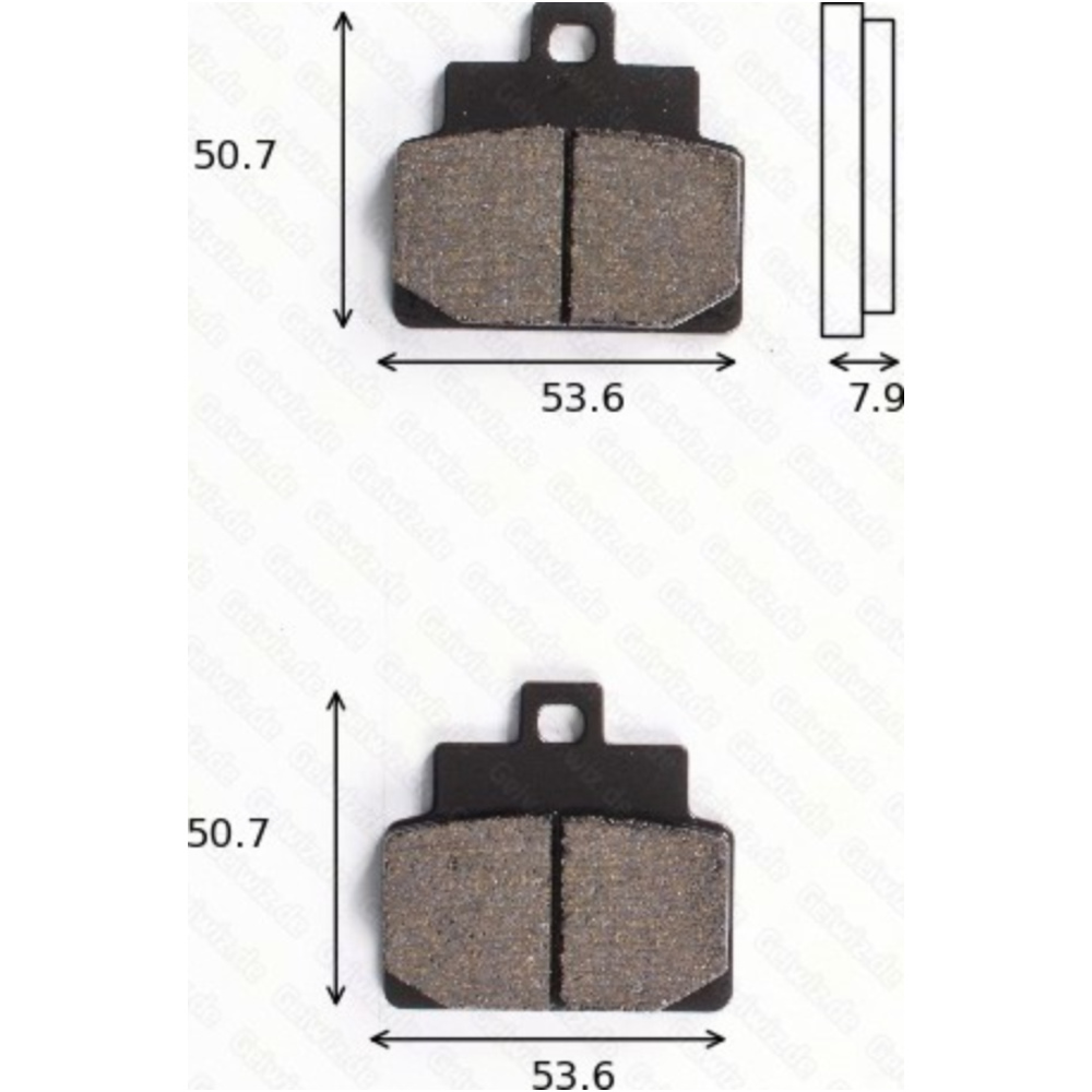 Bremsklötze scheibenbremsbeläge mcb 709 mit abe Bremsklötze scheibenbremsbeläge mcb 709 mit abe von TRW