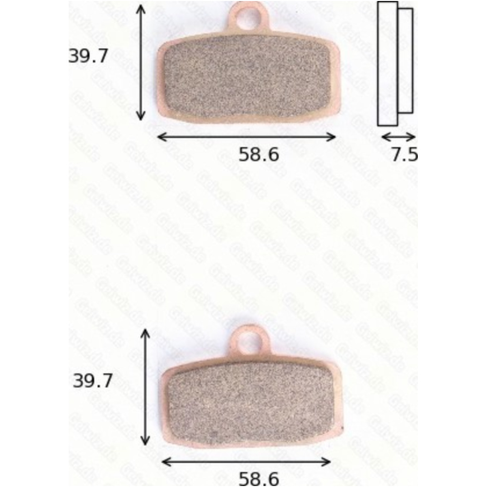Bremsklötze scheibenbremsbeläge mcb842si mit abe Bremsklötze scheibenbremsbeläge mcb842si mit abe von TRW