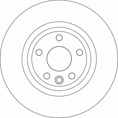 Bremsscheibe Hinterachse TRW DF6947 Bremsscheibe Hinterachse TRW DF6947 von TRW
