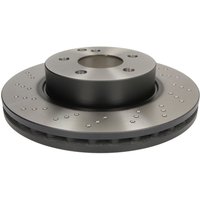 Bremsscheibe TRW DF4813S vorne, belüftet, perforiert, 1 Stück von Trw