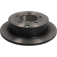 Bremsscheibe TRW DF4931 hinten, voll, 1 Stück von Trw