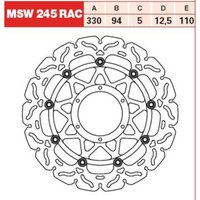 Bremsscheibe TRW MSW245RAC, 1 Stück von Trw