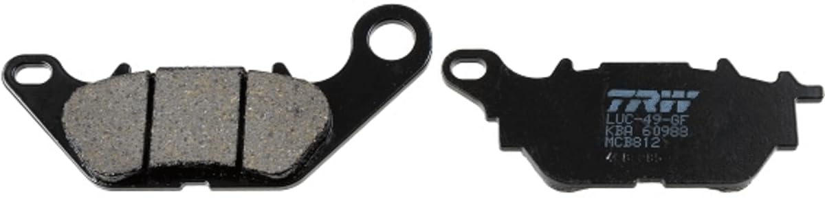 TRW MCB812 Organic Allround Bremsbelagsatz für Yamaha D'ELIGHT Vorderachse und andere Motorräder TRW MCB812 Organic Allround Bremsbelagsatz für Yamaha D'ELIGHT Vorderachse und andere Motorräder von TRW