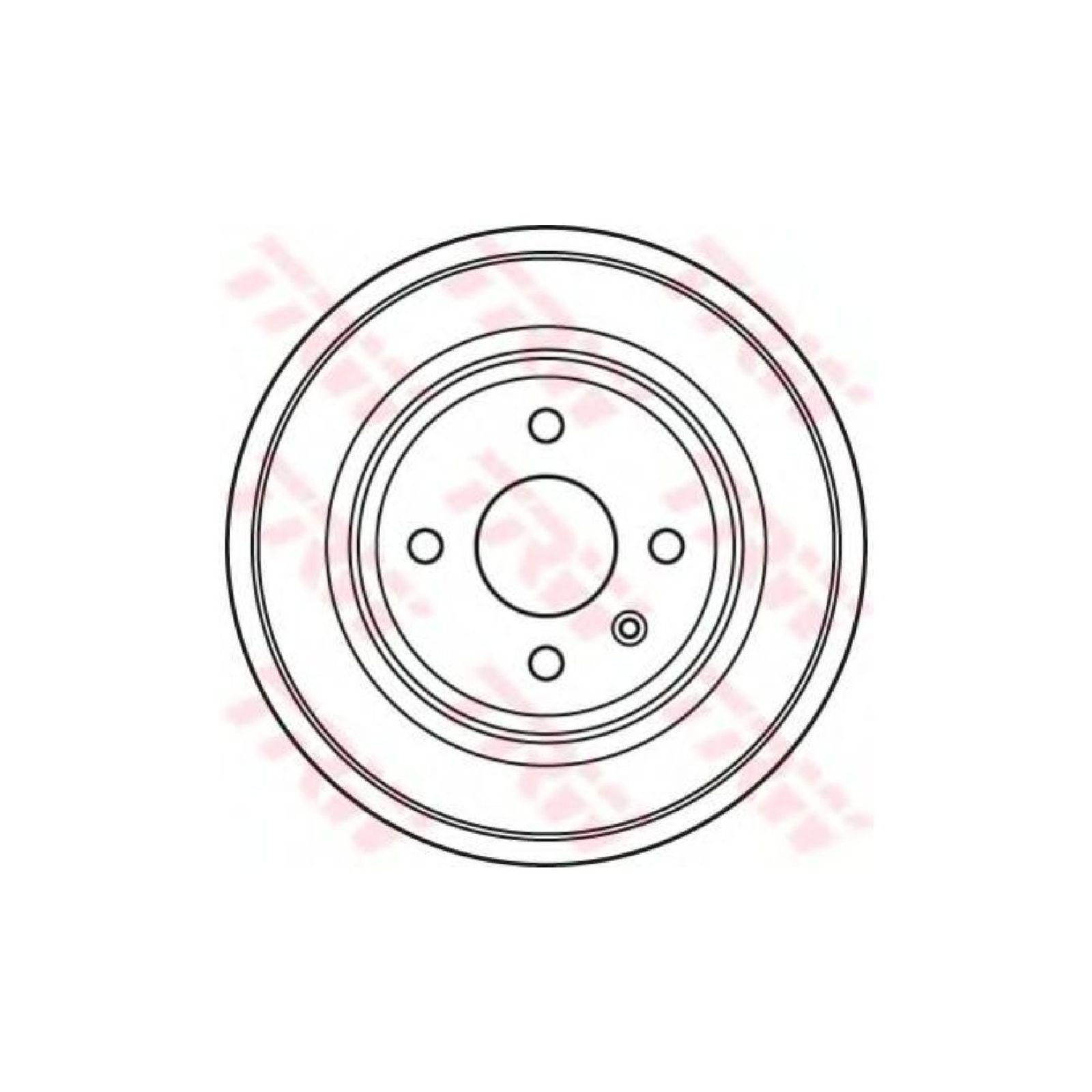 TRW AUTOMOTIVE AFTERMARKET DB4391 Bremstrommel TRW AUTOMOTIVE AFTERMARKET DB4391 Bremstrommel von TRW