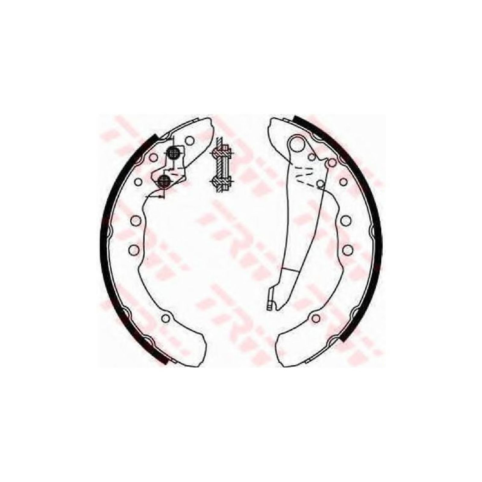 TRW Automotive AfterMarket GS8543 Bremsbacke TRW Automotive AfterMarket GS8543 Bremsbacke von TRW