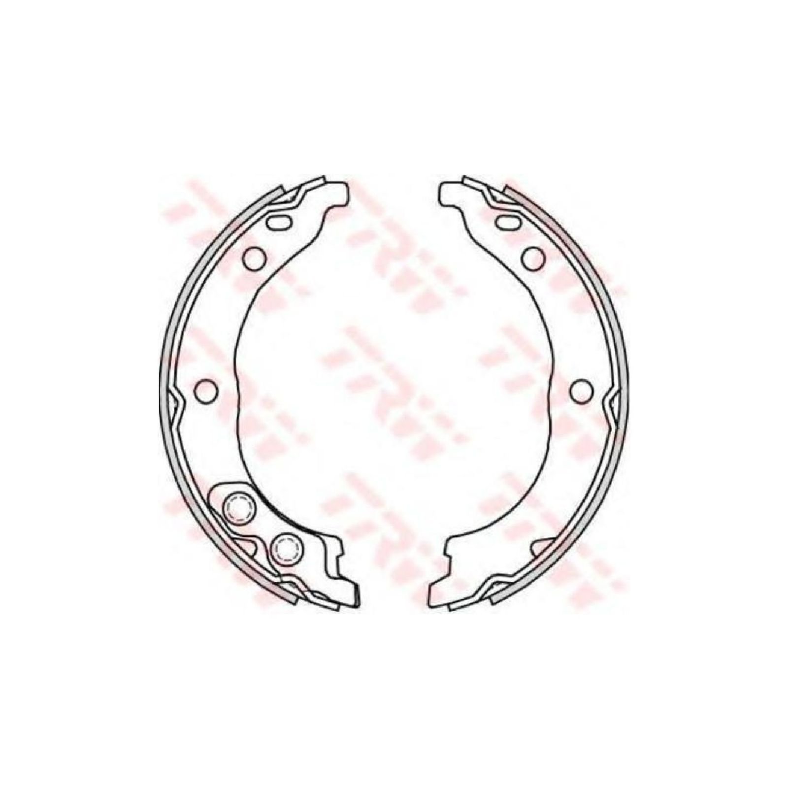 TRW Automotive AfterMarket GS8715 Bremsbacke TRW Automotive AfterMarket GS8715 Bremsbacke von TRW