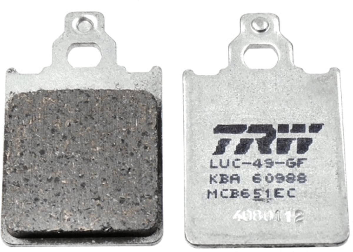 TRW MCB651EC Organic Eco Bremsbelagsatz für ITALJET FORMULA Vorderachse und andere Motorräder TRW MCB651EC Organic Eco Bremsbelagsatz für ITALJET FORMULA Vorderachse und andere Motorräder von TRW