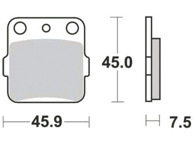 TRW Brake Pad Trw Mcb561 von TRW