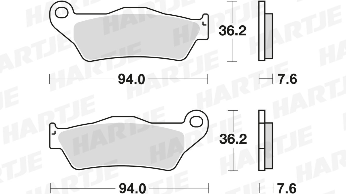 TRW Brake Pad Trw Mcb648Sv von TRW