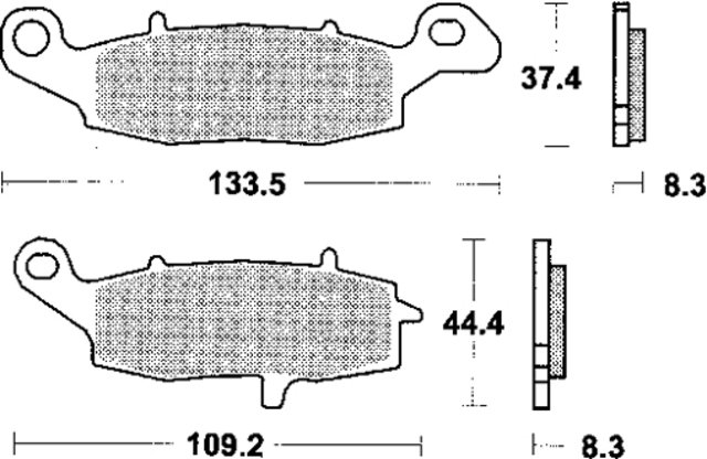 TRW Brake Pad Trw Mcb682Sv von TRW