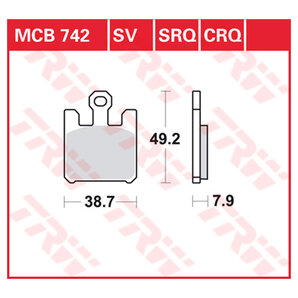 TRW Sintermetall Bremsbeläge ECE R90 homologiert TRW Sintermetall Bremsbeläge ECE R90 homologiert von TRW