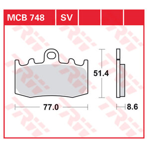 TRW Sintermetall Bremsbeläge ECE R90 homologiert von TRW