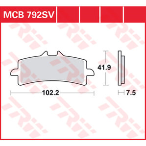 TRW Sintermetall Bremsbeläge ECE R90 homologiert TRW Sintermetall Bremsbeläge ECE R90 homologiert von TRW
