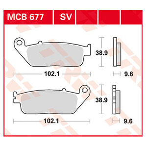 TRW Sintermetall Bremsbeläge ECE R90 homologiert von TRW