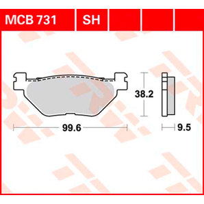 TRW Sintermetall Bremsbeläge ECE R90 homologiert TRW Sintermetall Bremsbeläge ECE R90 homologiert von TRW