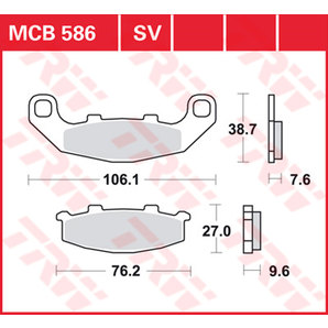 TRW Sintermetall Bremsbeläge ECE R90 homologiert TRW Sintermetall Bremsbeläge ECE R90 homologiert von TRW