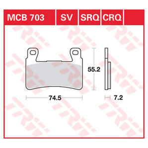 TRW Sintermetall Bremsbeläge ECE R90 homologiert TRW Sintermetall Bremsbeläge ECE R90 homologiert von TRW