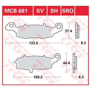 TRW Sintermetall Bremsbeläge ECE R90 homologiert TRW Sintermetall Bremsbeläge ECE R90 homologiert von TRW