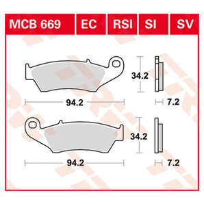TRW Sintermetall Bremsbeläge ECE R90 homologiert TRW Sintermetall Bremsbeläge ECE R90 homologiert von TRW