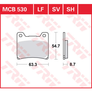 TRW Sintermetall Bremsbeläge ECE R90 homologiert TRW Sintermetall Bremsbeläge ECE R90 homologiert von TRW