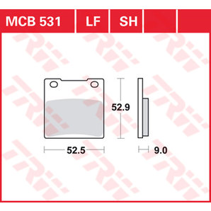TRW Sintermetall Bremsbeläge ECE R90 homologiert TRW Sintermetall Bremsbeläge ECE R90 homologiert von TRW