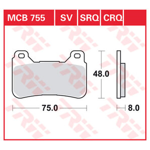 TRW Sintermetall Bremsbeläge ECE R90 homologiert von TRW