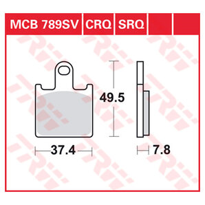 TRW Sintermetall Bremsbeläge ECE R90 homologiert TRW Sintermetall Bremsbeläge ECE R90 homologiert von TRW