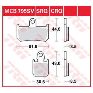 TRW Sintermetall Bremsbeläge ECE R90 homologiert TRW Sintermetall Bremsbeläge ECE R90 homologiert von TRW