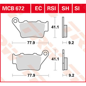 TRW Sintermetall Bremsbeläge ECE R90 homologiert TRW Sintermetall Bremsbeläge ECE R90 homologiert von TRW