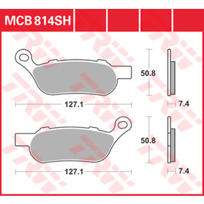 TRW Sintermetall Bremsbeläge ECE R90 homologiert von TRW