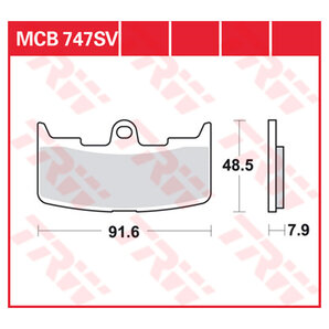 TRW Sintermetall Bremsbeläge ECE R90 homologiert von TRW