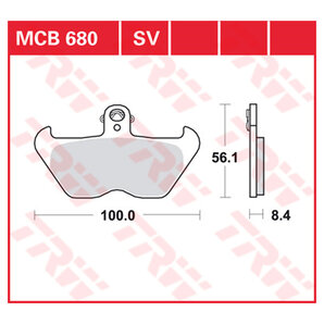TRW Bremsbeläge organisch ECE R90 homologiert TRW Bremsbeläge organisch ECE R90 homologiert von TRW