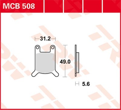 TRW Bremsbelagsatz MCB508 Bremsbeläge,Bremsklötze,Bremssteine,Bremsbeläge & Bremsbelagsatz,Bremsklötze & Bremsbelagsatz TRW Bremsbelagsatz MCB508 Bremsbeläge,Bremsklötze,Bremssteine,Bremsbeläge & Bremsbelagsatz,Bremsklötze & Bremsbelagsatz von TRW