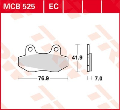 TRW Bremsbelagsatz MCB525 Bremsbeläge,Bremsklötze,Bremssteine,Bremsbeläge & Bremsbelagsatz,Bremsklötze & Bremsbelagsatz TRW Bremsbelagsatz MCB525 Bremsbeläge,Bremsklötze,Bremssteine,Bremsbeläge & Bremsbelagsatz,Bremsklötze & Bremsbelagsatz von TRW