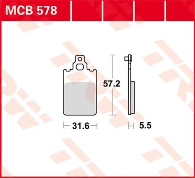 TRW Bremsbelagsatz MCB578 Bremsbeläge,Bremsklötze,Bremssteine,Bremsbeläge & Bremsbelagsatz,Bremsklötze & Bremsbelagsatz TRW Bremsbelagsatz MCB578 Bremsbeläge,Bremsklötze,Bremssteine,Bremsbeläge & Bremsbelagsatz,Bremsklötze & Bremsbelagsatz von TRW