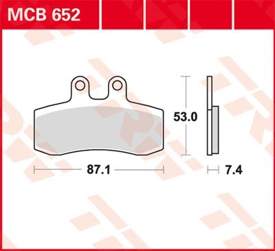 TRW Bremsbelagsatz MCB652 Bremsbeläge,Bremsklötze,Bremssteine,Bremsbeläge & Bremsbelagsatz,Bremsklötze & Bremsbelagsatz TRW Bremsbelagsatz MCB652 Bremsbeläge,Bremsklötze,Bremssteine,Bremsbeläge & Bremsbelagsatz,Bremsklötze & Bremsbelagsatz von TRW
