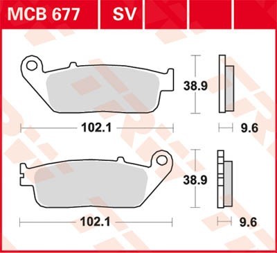 TRW Bremsbelagsatz MCB677 Bremsbeläge,Bremsklötze,Bremssteine,Bremsbeläge & Bremsbelagsatz,Bremsklötze & Bremsbelagsatz TRW Bremsbelagsatz MCB677 Bremsbeläge,Bremsklötze,Bremssteine,Bremsbeläge & Bremsbelagsatz,Bremsklötze & Bremsbelagsatz von TRW