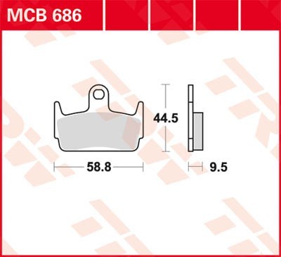 TRW Bremsbelagsatz MCB686 Bremsbeläge,Bremsklötze,Bremssteine,Bremsbeläge & Bremsbelagsatz,Bremsklötze & Bremsbelagsatz TRW Bremsbelagsatz MCB686 Bremsbeläge,Bremsklötze,Bremssteine,Bremsbeläge & Bremsbelagsatz,Bremsklötze & Bremsbelagsatz von TRW